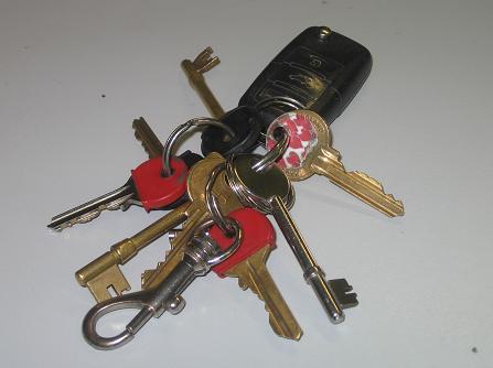 recovered keys